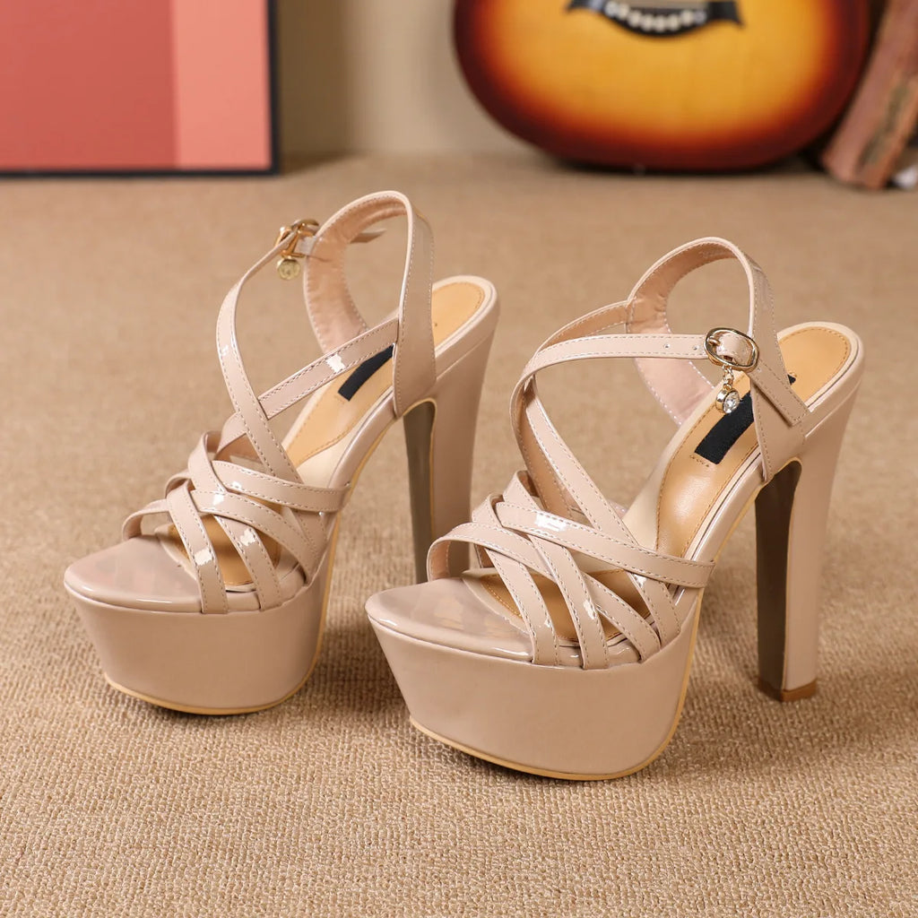 Platform High Heel Sandals
