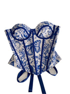Sin mangas de jacquard con diseño cruzado en el pecho