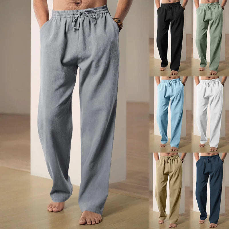 Cotton Linen Pants