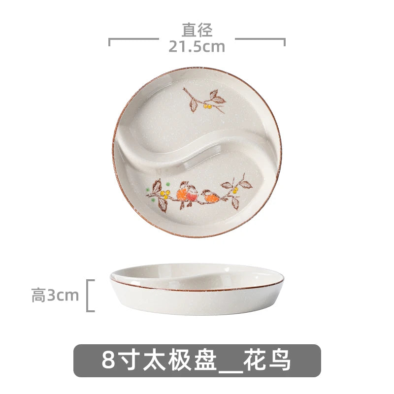 Round Ceramic Plate