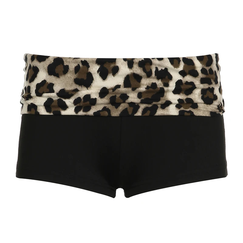 Leopard Print Shorts
