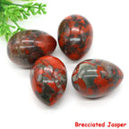 22x30mm Egg Crafts Natural Stone Healing Crystal