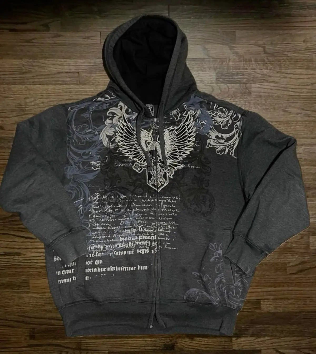 Tendencia de moda urbana Y2K, sudadera con capucha y cremallera con cuello de piel, estilo Harajuku, informal, holgada, gruesa, unisex, cálida.