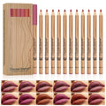 12 Matte Lip Liner Pencil Set