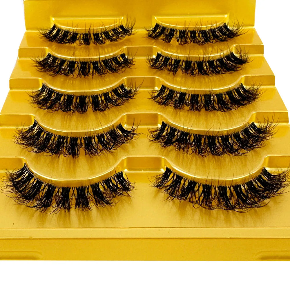 5pairs Mink Eyelashes