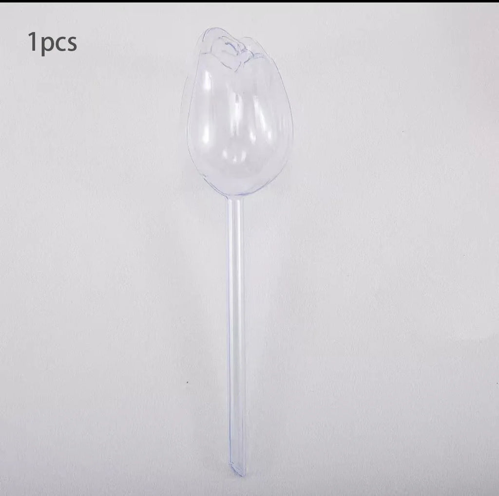 1/3/6/12pcs Automatic Plant Watering Tulip Shape Flower Plant Water Dripper