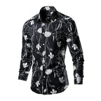 Flower Pattern 3D Print Shirt