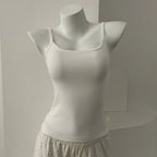 Lace Trim Tank Top