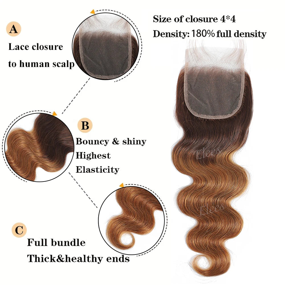 Ombre Body Wave Bundles