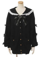 Sudadera japonesa Liz Mine masivamente producida con cuello marinero, lazo de cinta, estilo preppy dulce, Y2K, para mujer, otoño, bonita, oversize