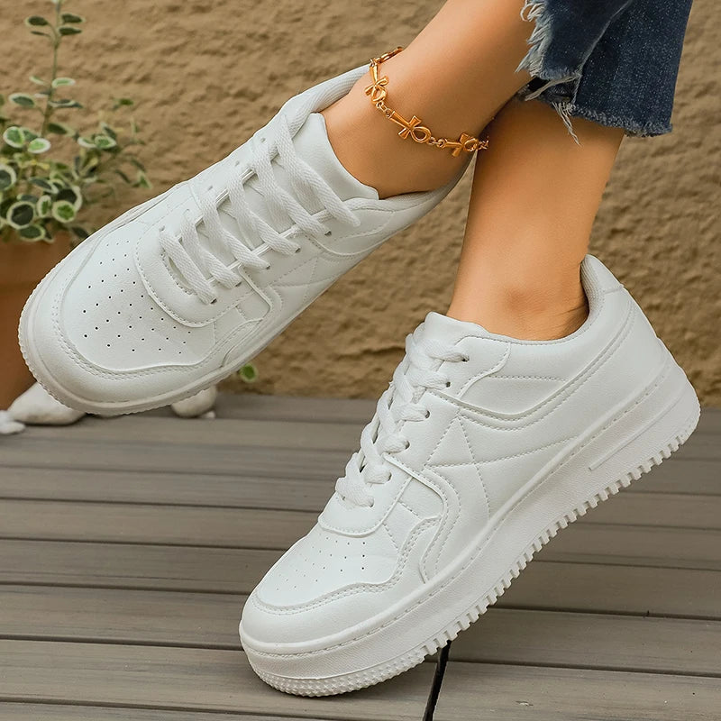 Low Top Thick Sole Sneakers