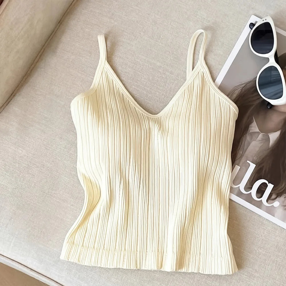 V-neck Camisole Top