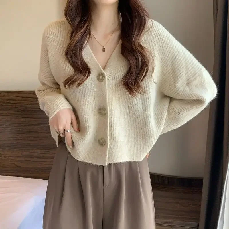 V Neck Cardigan
