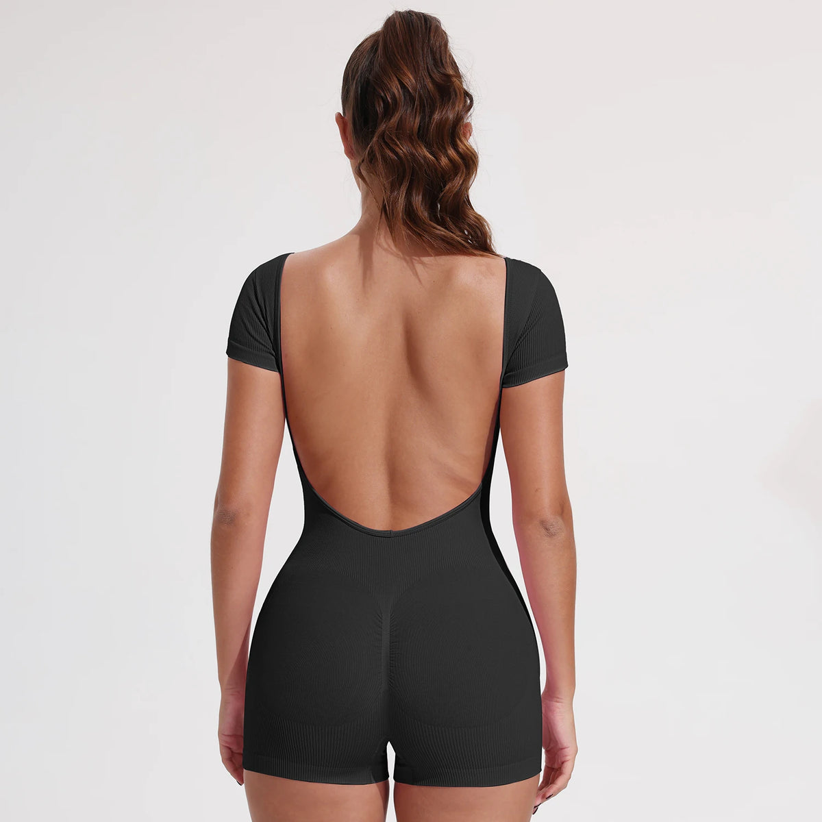 Backless Romper