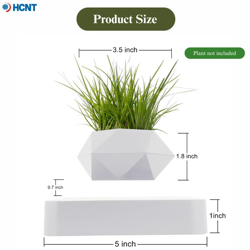 Levitating Air Bonsai Pot Rotation Flower Pot