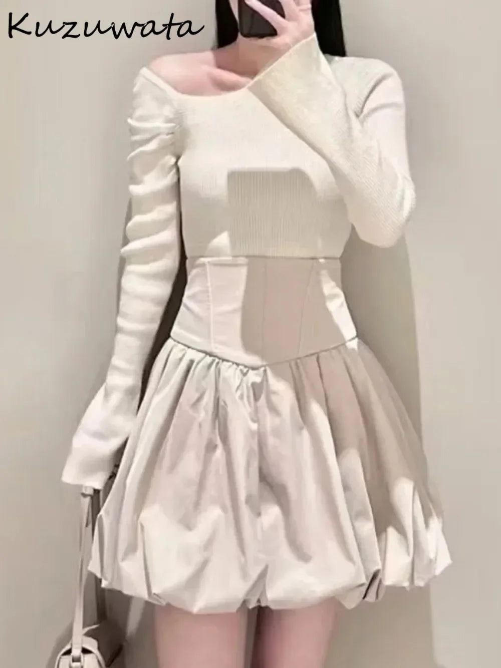 Solid A-Line Ball Gown Skirt