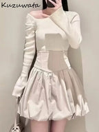 Solid A-Line Ball Gown Skirt