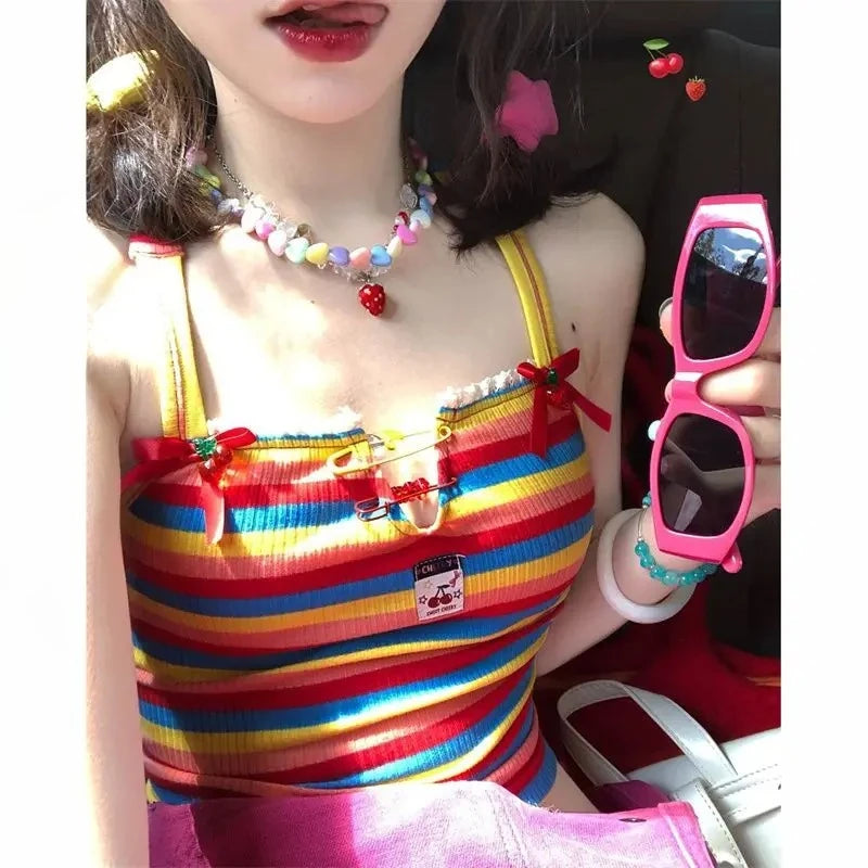 Rainbow Stripes Tank