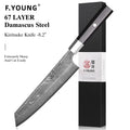 Damascus Steel Professional Kitchen Knives