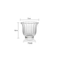 Nordic Clear Ripple Teacups