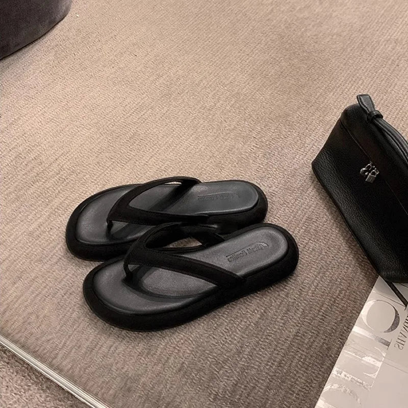 candy color flip flops