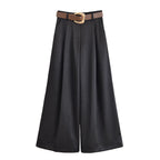 High Waist Wide Leg Pants
