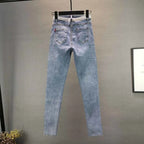 Slim Diamonds High Waisted Jeans