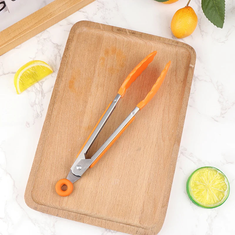 Silicone BBQ Grilling Tong