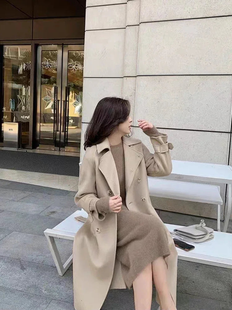 Cashmere Knit Knee-High Dress