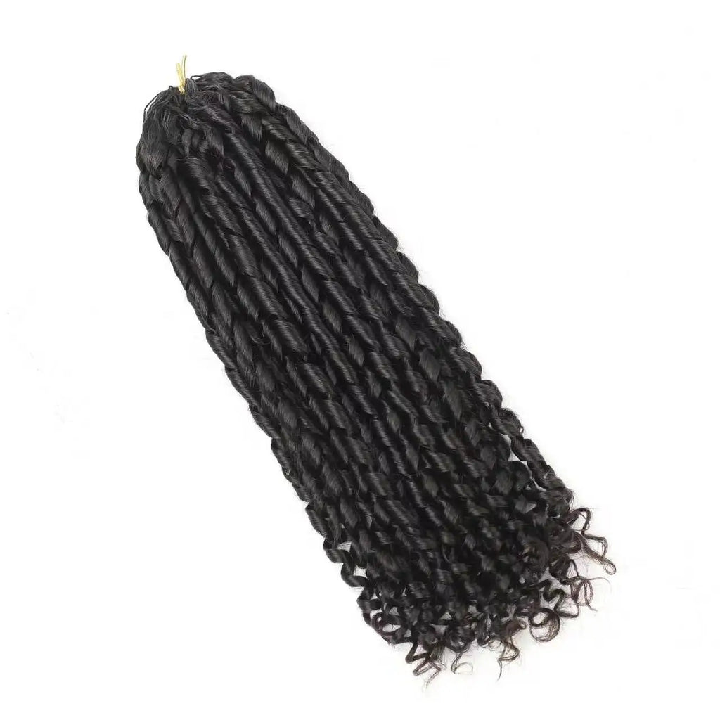 Small Spirals Pixie Curly Feathered Human Crochet Hair