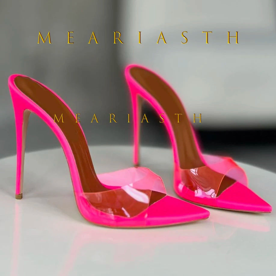 Peep Toe Mules