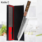 Hand Forged Santoku Knife