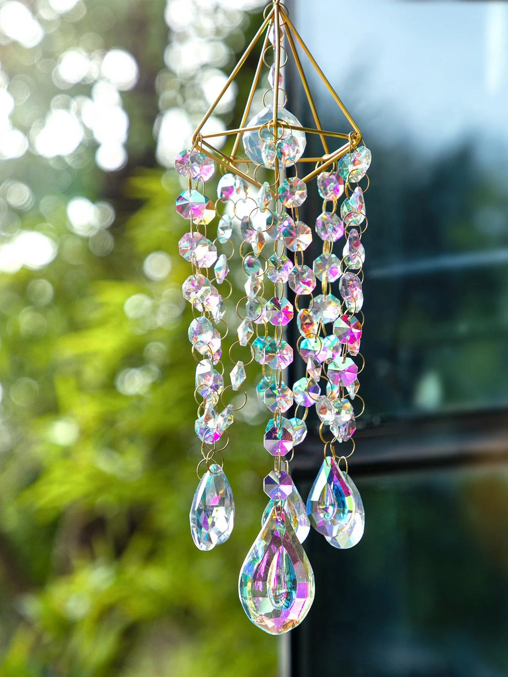 Light Fantasy Crystal Suncatcher