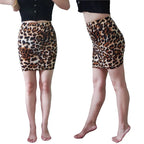 Leopard Print Bodycon Skirt