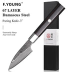 Damascus Steel Professional Kitchen Knives