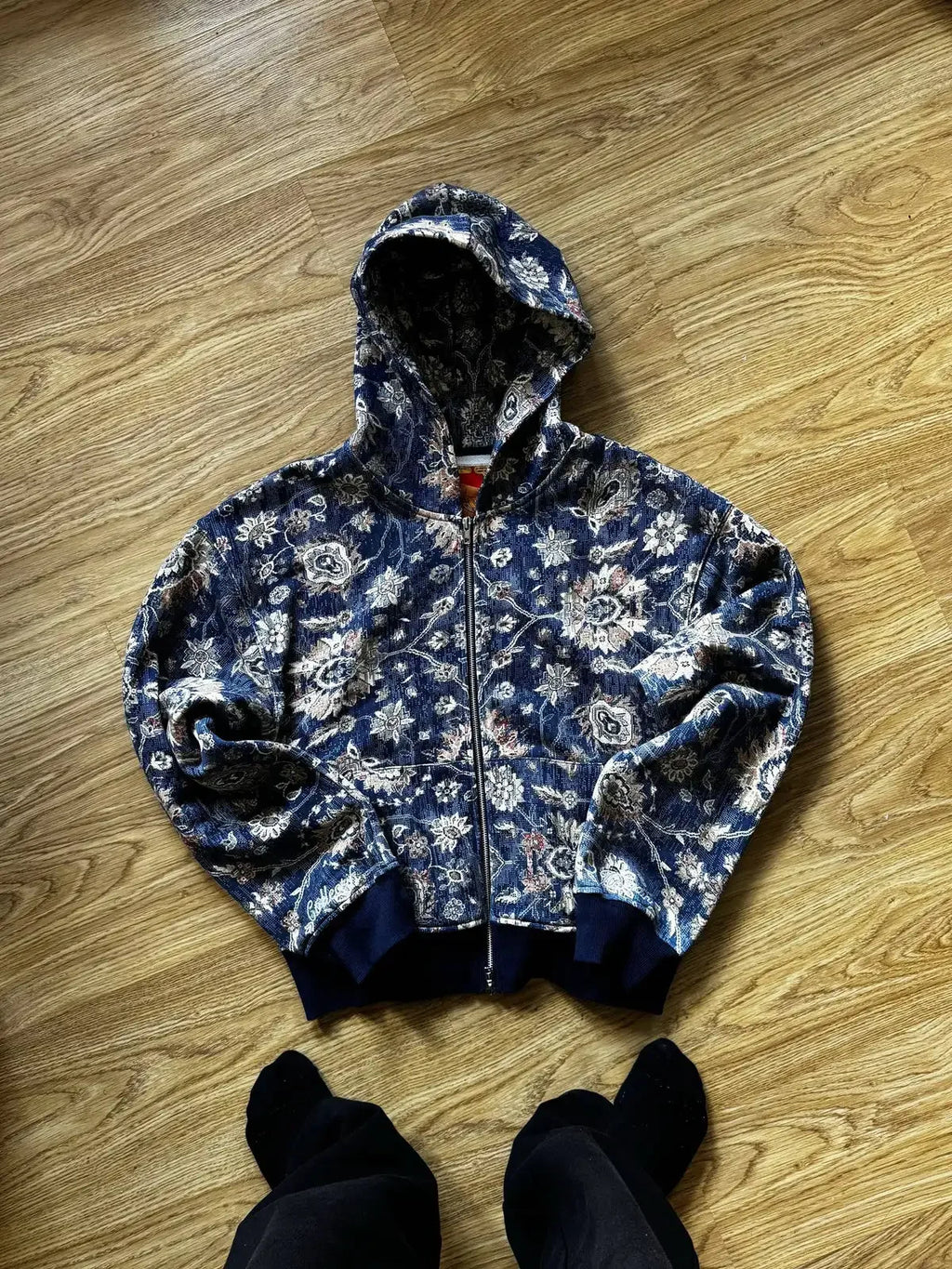 Tendencia de moda urbana Y2K, sudadera con capucha y cremallera con cuello de piel, estilo Harajuku, informal, holgada, gruesa, unisex, cálida.