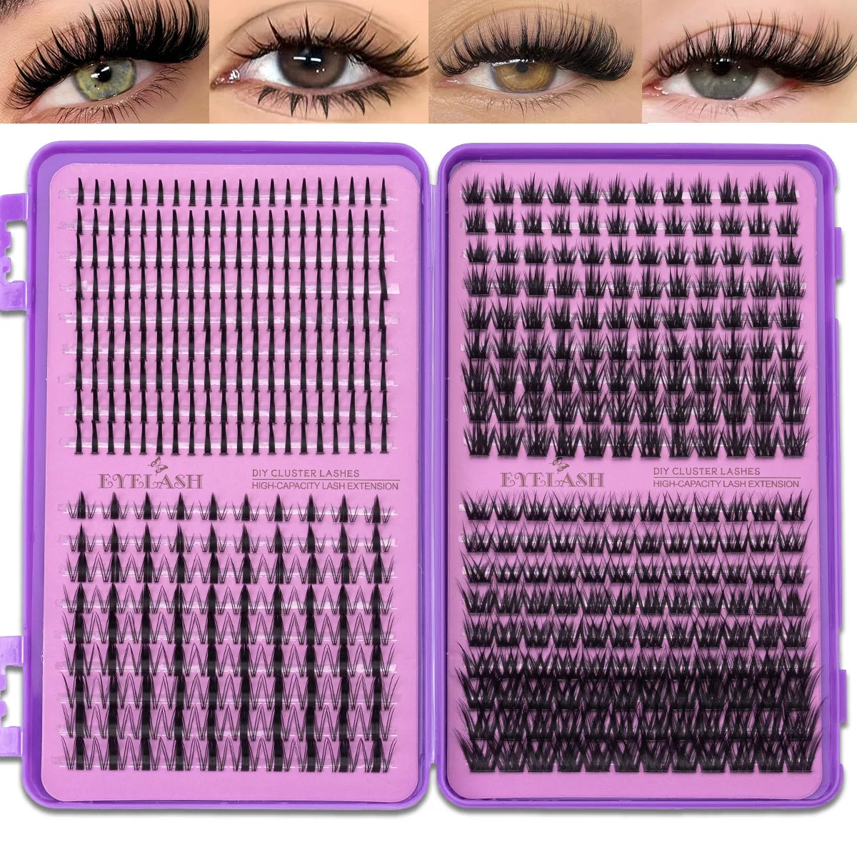 Eyelashes Clusters