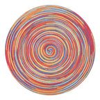 Braided Beige Round Place Mats