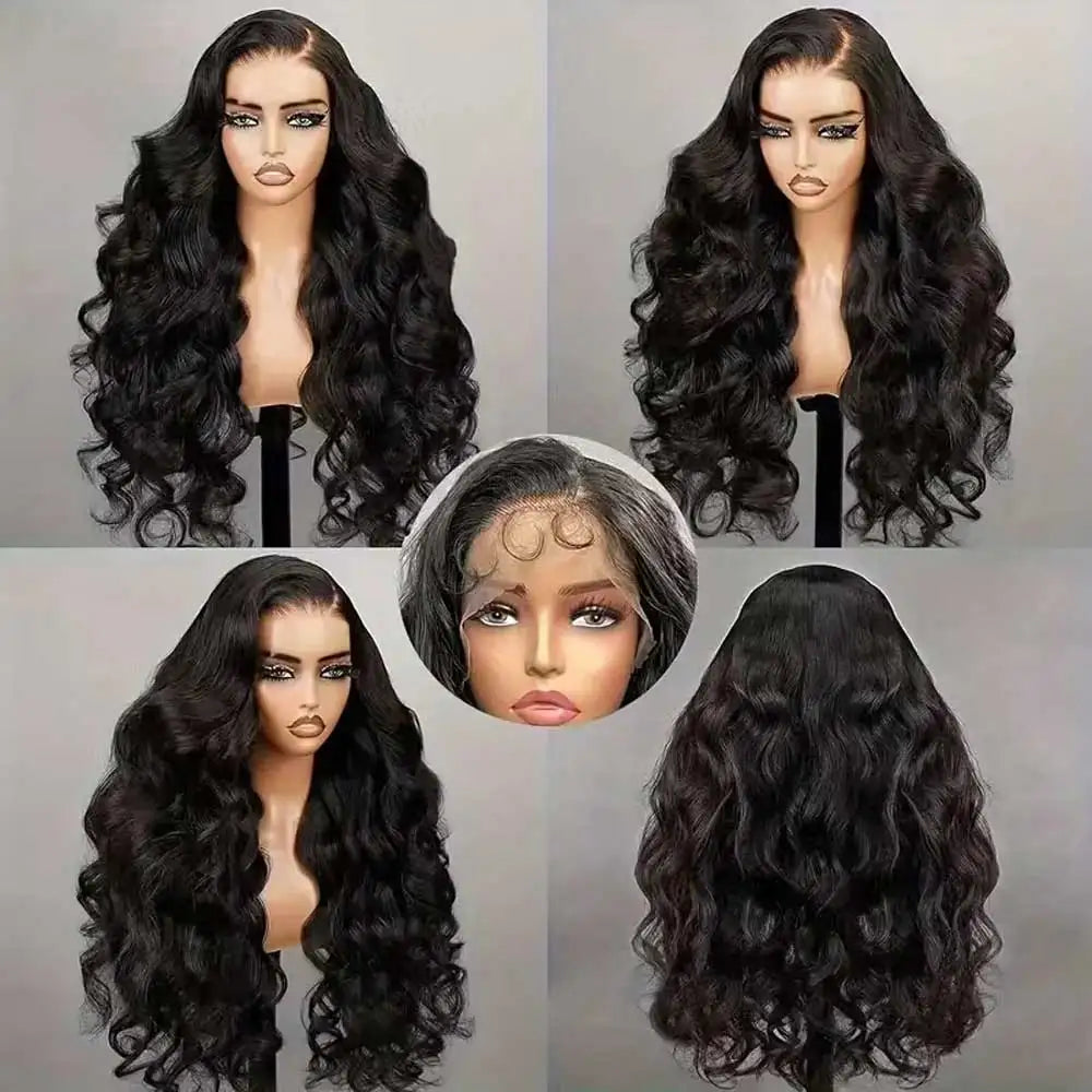 40 42 Inch Glueless Body Wave Human Hair Wigs 13x4 13x6 Hd Lace Frontal Human Hair Wigs Remy 5X5 Body Wave Lace Front Wigs