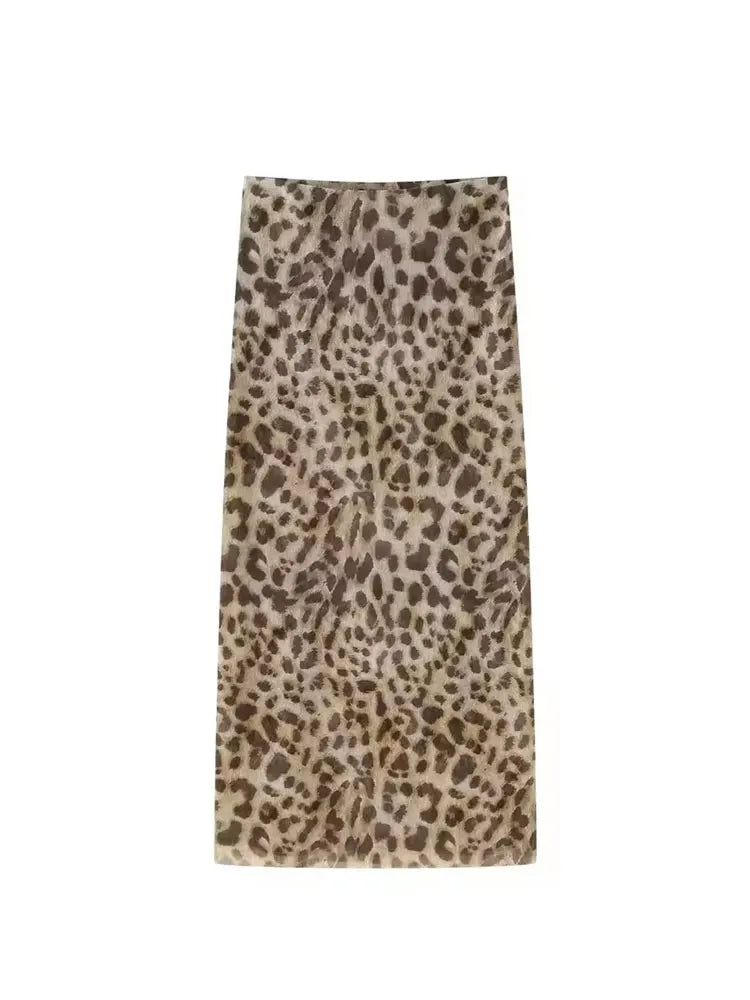 Leopard Print 2 Piece Set
