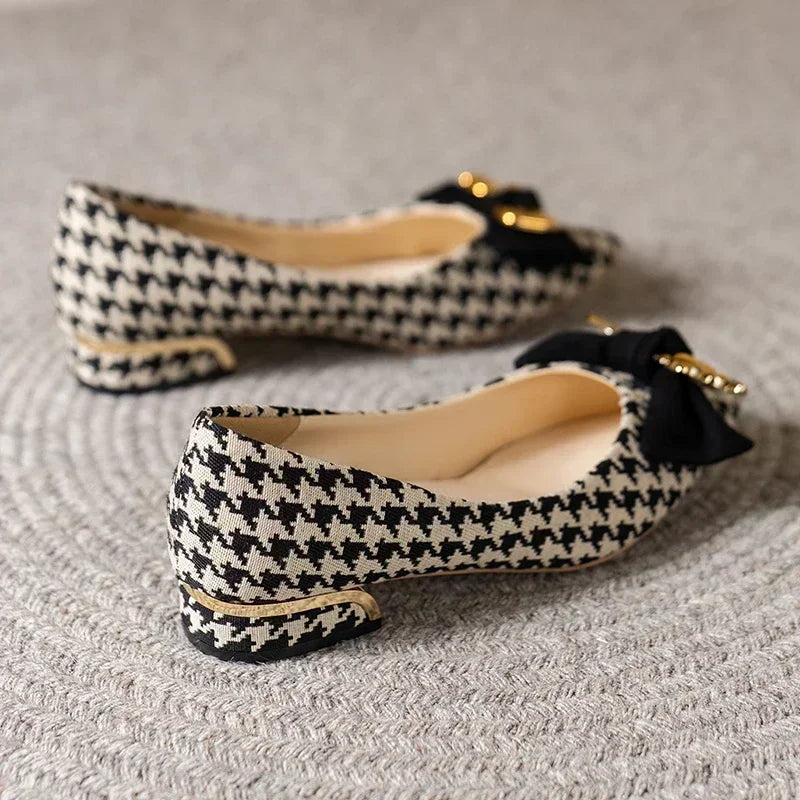 Rivet Pointed Toe Shoes