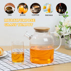 1.8L Glass Pitcher with Lid