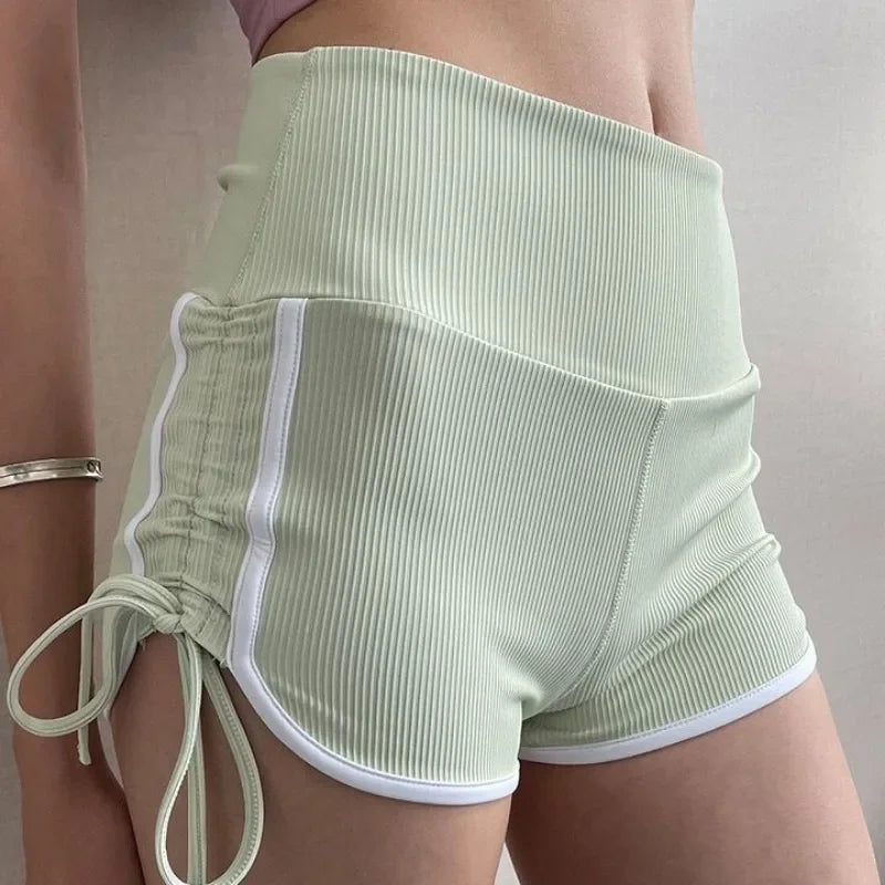 Ruched Fitness Shorts