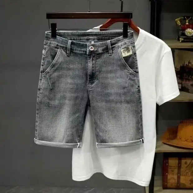 Denim Short Pants