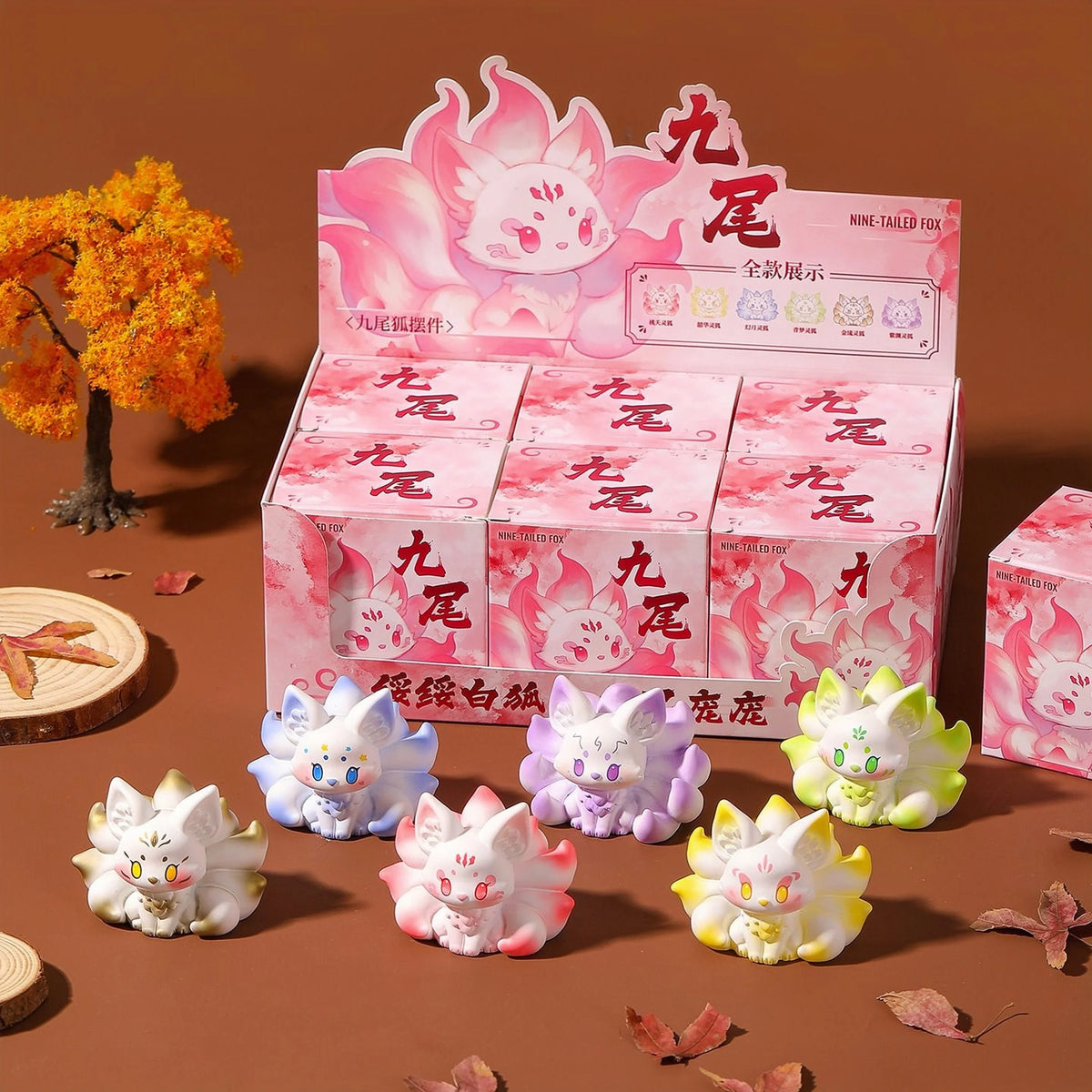 Resin Handicrafts, Nine Tailed Fox Ornaments, Car Ornaments, Desktop Decorations, Cute Figurines, Home Decorations, Gifts