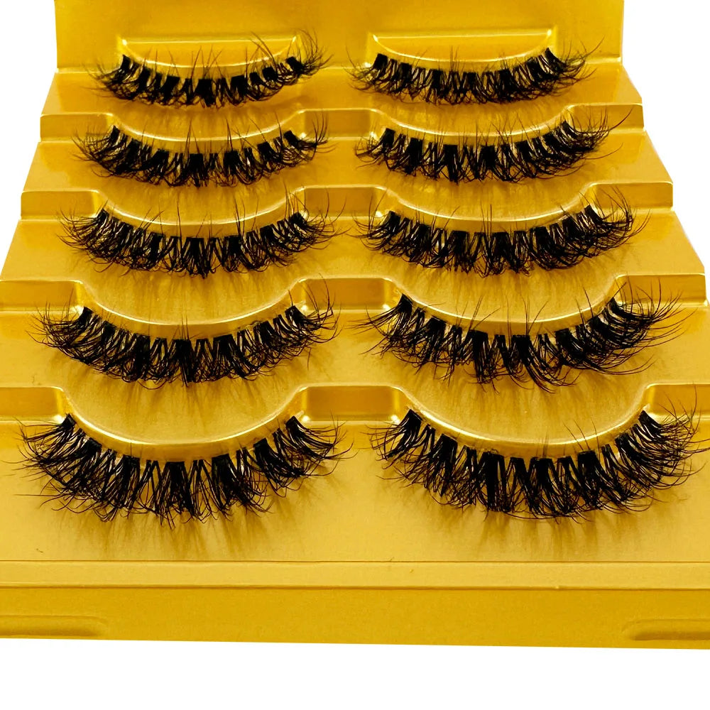 5pairs Mink Eyelashes