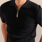 Lyocell Blend Knitted Polo
