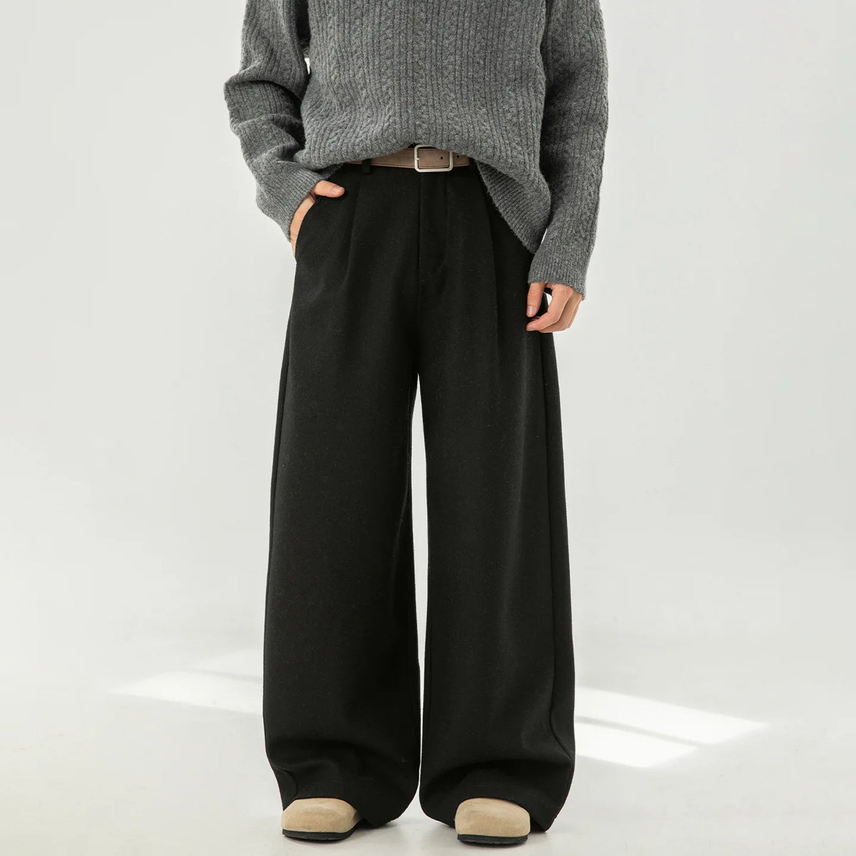 Heavy Duty Wide Leg Trousers