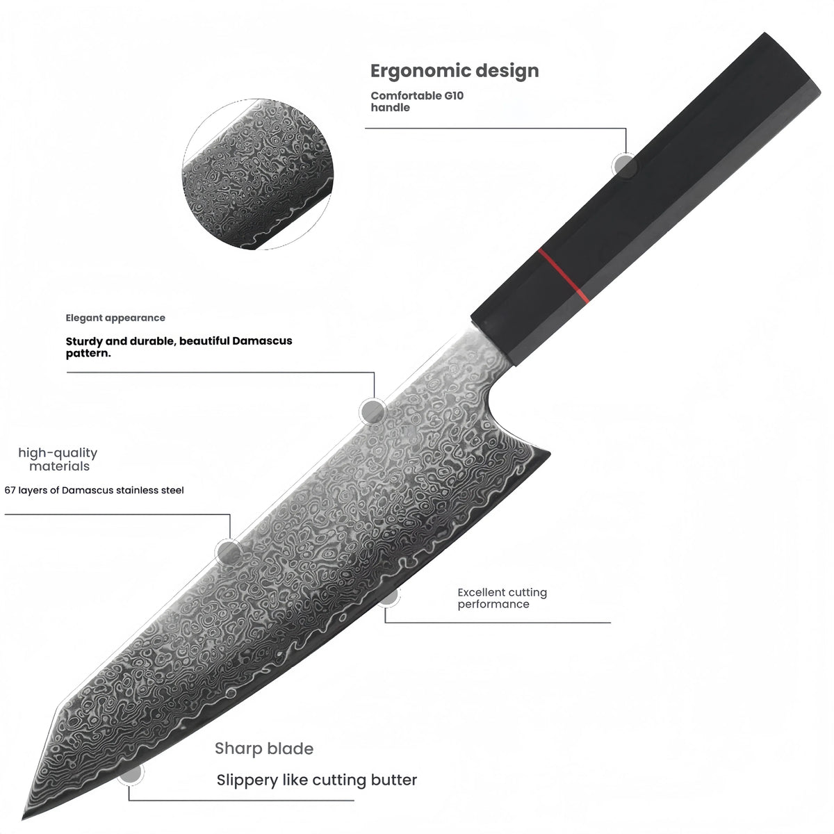 High-end 8 Inch Kitchen Knife