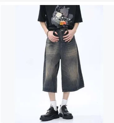 Baggy Denim Shorts